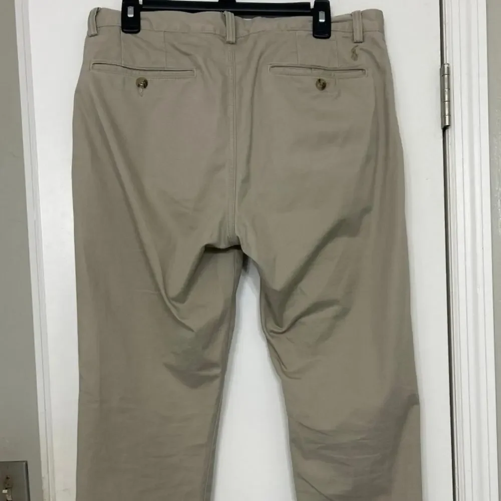 Polo Ralph Lauren Stretch Straight Fit The Polo Chino Classic Cotton Pants 33